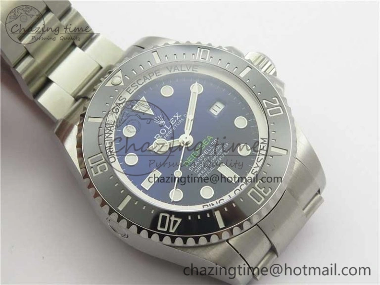 Sea-Dweller 126660 ‘D-Blue’ Noob 1:1 Best Edition 904L SS Case and Bracelet A2836
