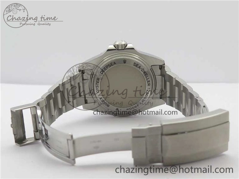 Sea-Dweller 126660 ‘D-Blue’ Noob 1:1 Best Edition 904L SS Case and Bracelet A3235 Clone