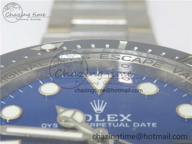Sea-Dweller 126660 ‘D-Blue’ Noob 1:1 Best Edition 904L SS Case and Bracelet A3235 Clone