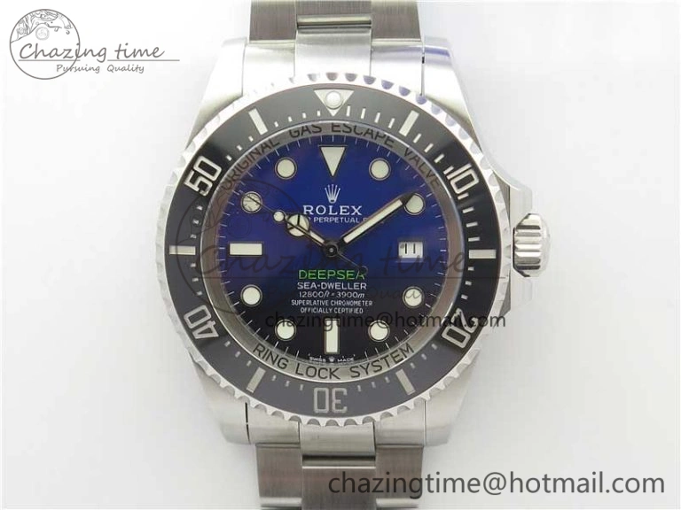 Sea-Dweller 126660 ‘D-Blue’ Noob 1:1 Best Edition 904L SS Case and Bracelet A3235 Clone