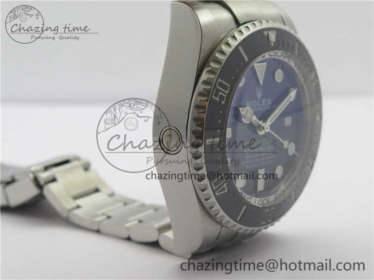 Sea-Dweller 126660 ‘D-Blue’ Noob 1:1 Best Edition 904L SS Case and Bracelet A3235 Clone