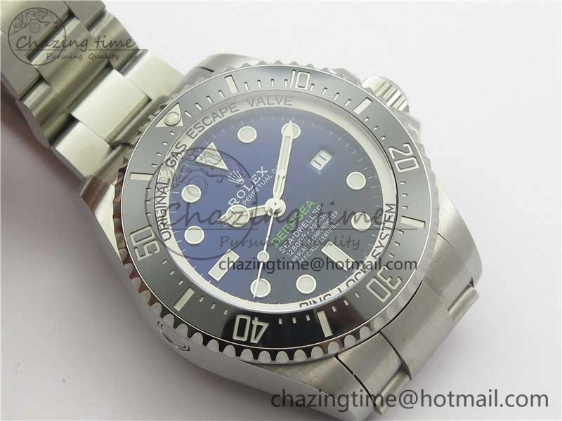 Sea-Dweller 126660 ‘D-Blue’ Noob 1:1 Best Edition 904L SS Case and Bracelet A3235 Clone