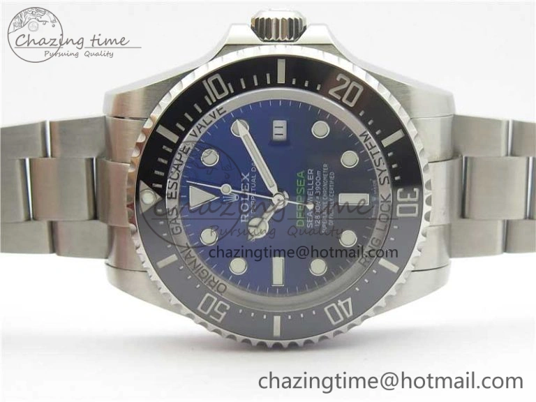 Sea-Dweller 126660 ‘D-Blue’ Noob 1:1 Best Edition 904L SS Case and Bracelet A3235 Clone