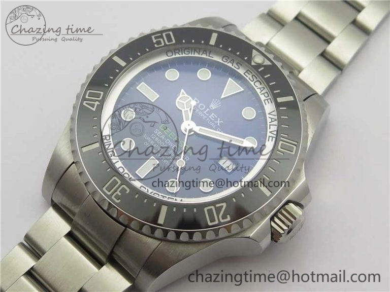 Sea-Dweller 126660 ‘D-Blue’ Noob 1:1 Best Edition 904L SS Case and Bracelet A3235 Clone