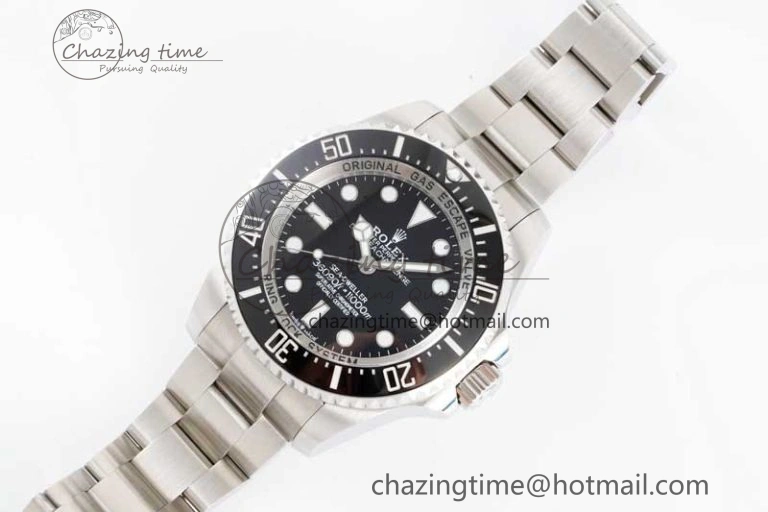 Sea-Dweller 126660 No Date APF Best Edition Black Dial on SS Bracelet VR3235