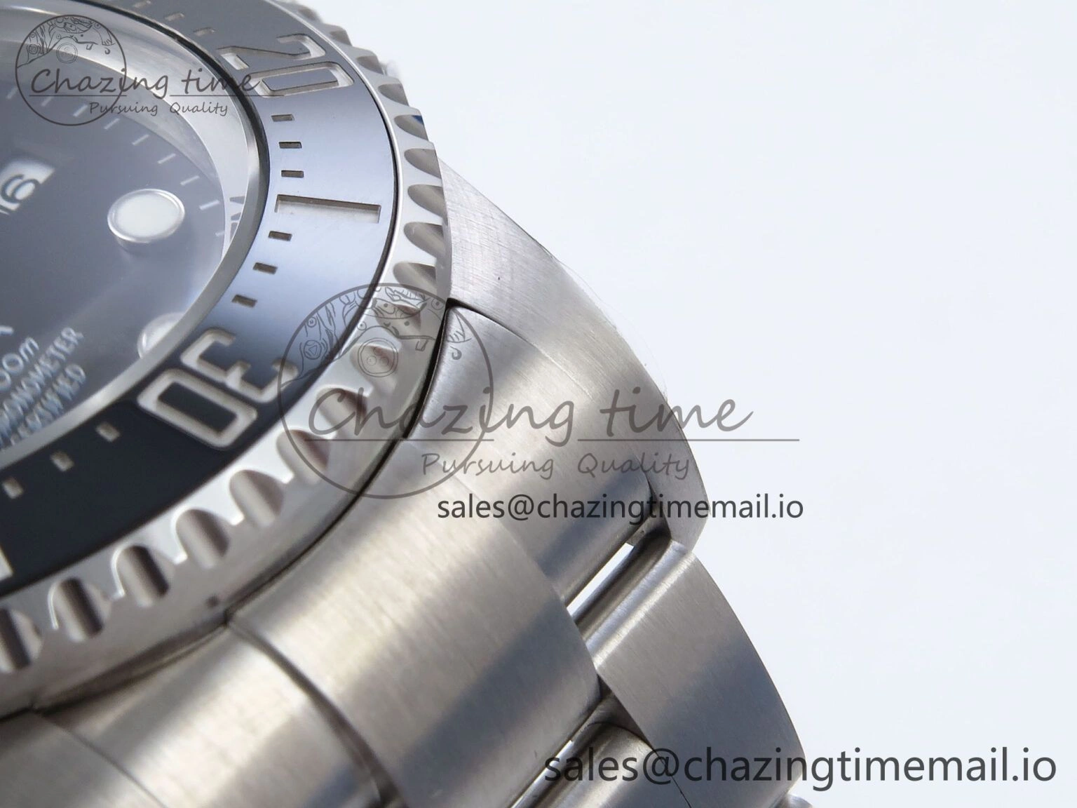 Sea-Dweller 136660 904L SS EWEF Best Edition Black Dial on SS Bracelet A3235