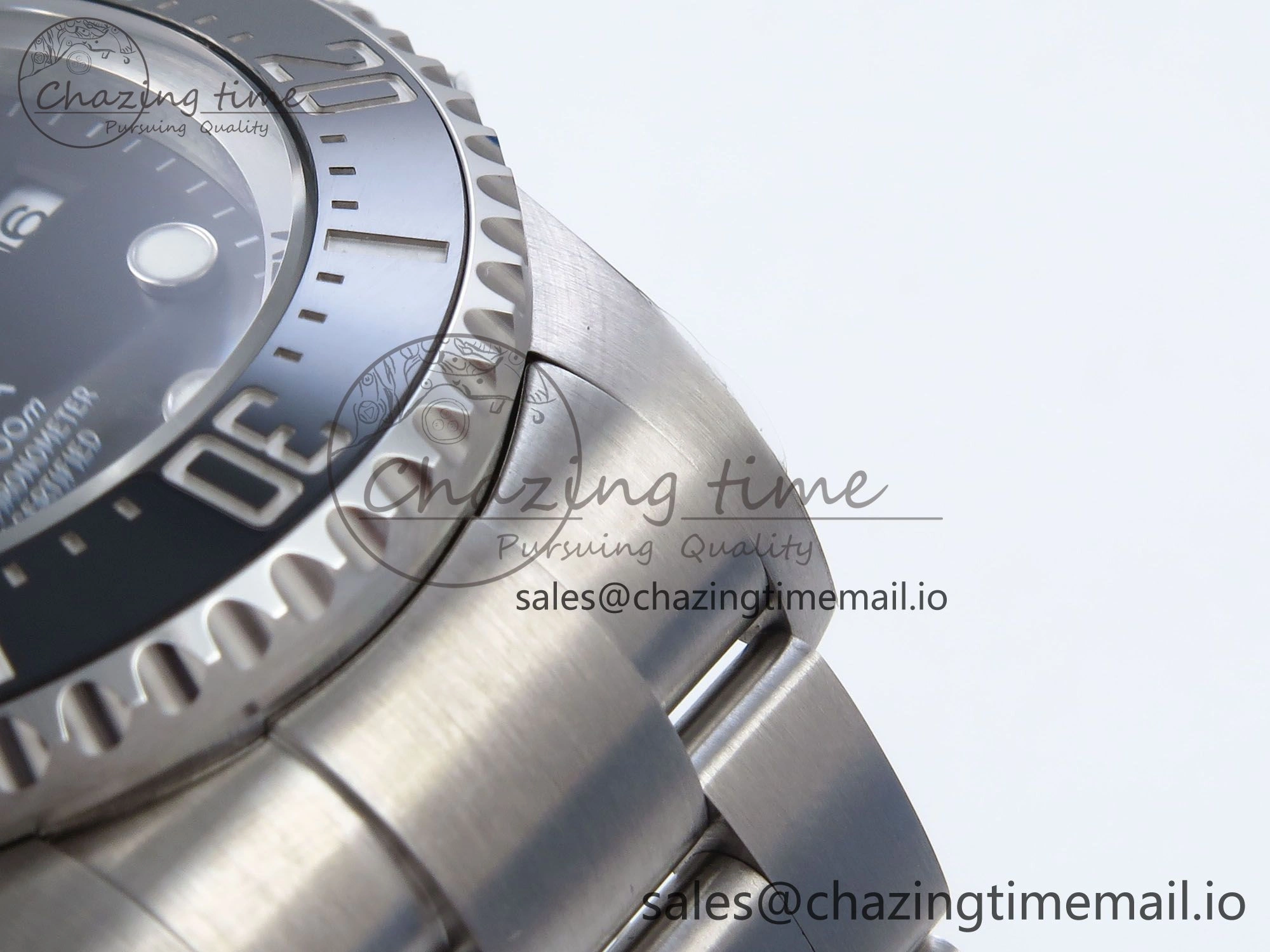 Sea-Dweller 136660 904L SS EWEF Best Edition Black Dial on SS Bracelet A3235