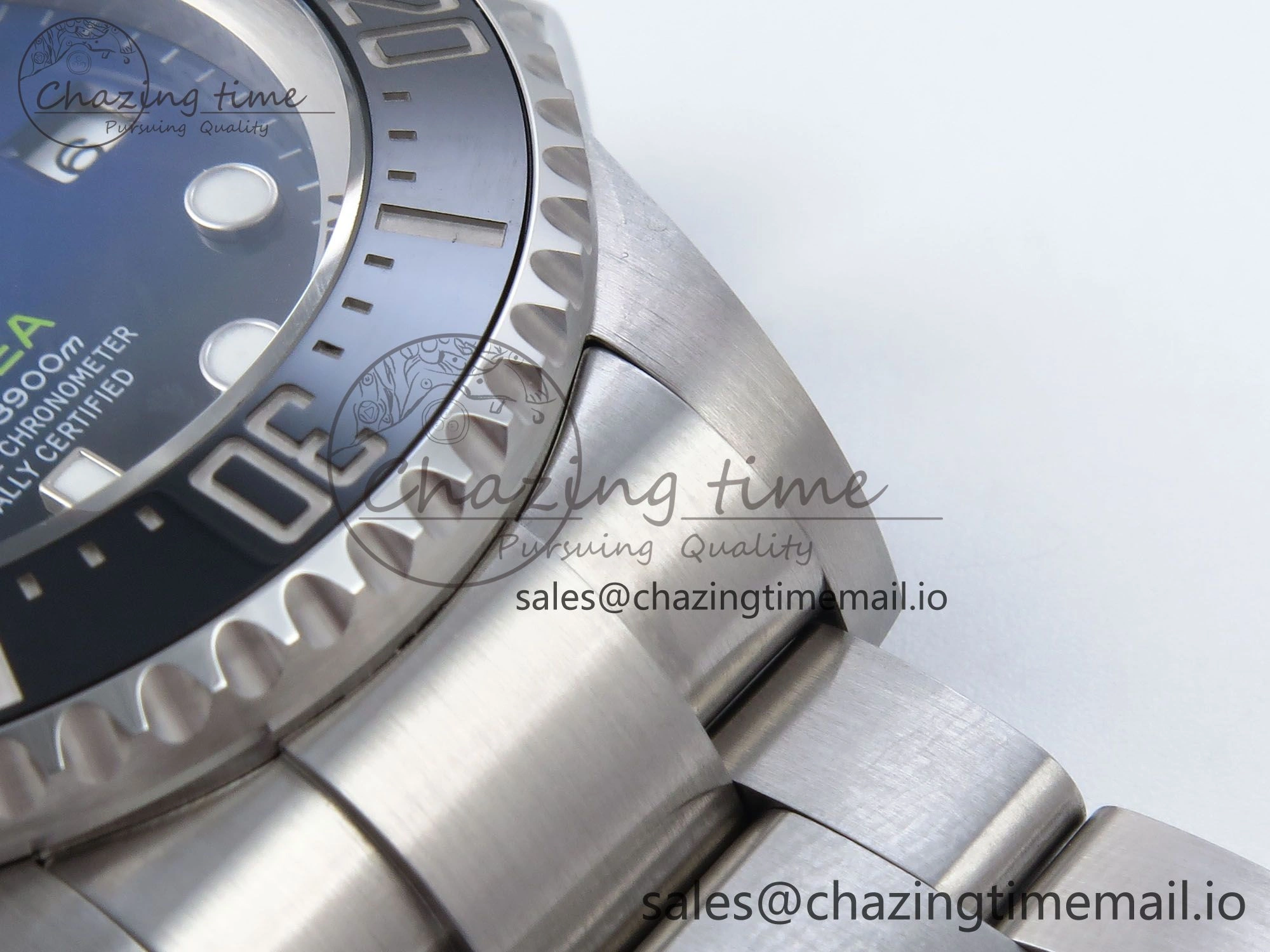 Sea-Dweller 136660 904L SS EWEF Best Edition Blue Dial on SS Bracelet A3235