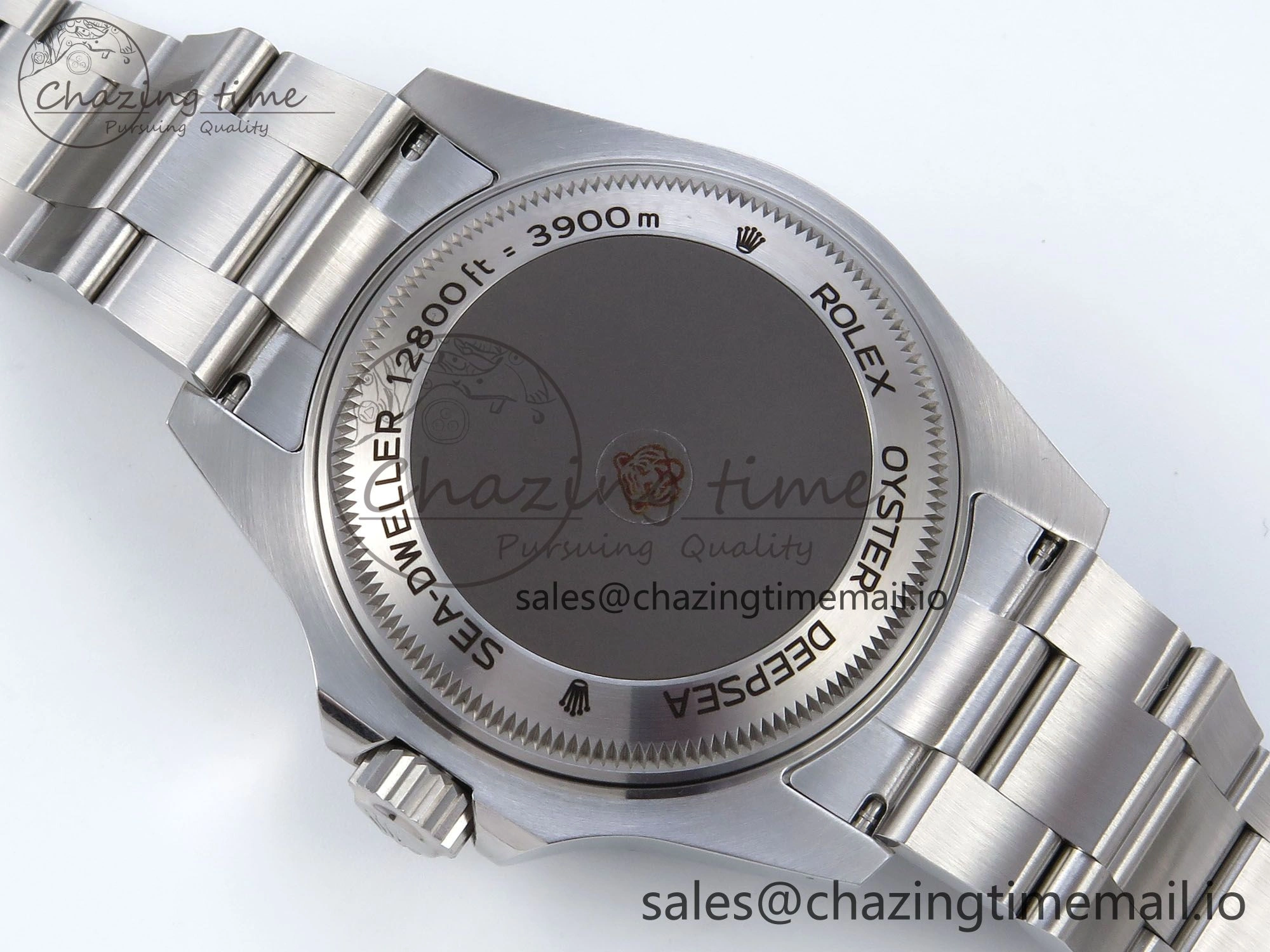 Sea-Dweller 136660 904L SS EWEF Best Edition Blue Dial on SS Bracelet A3235