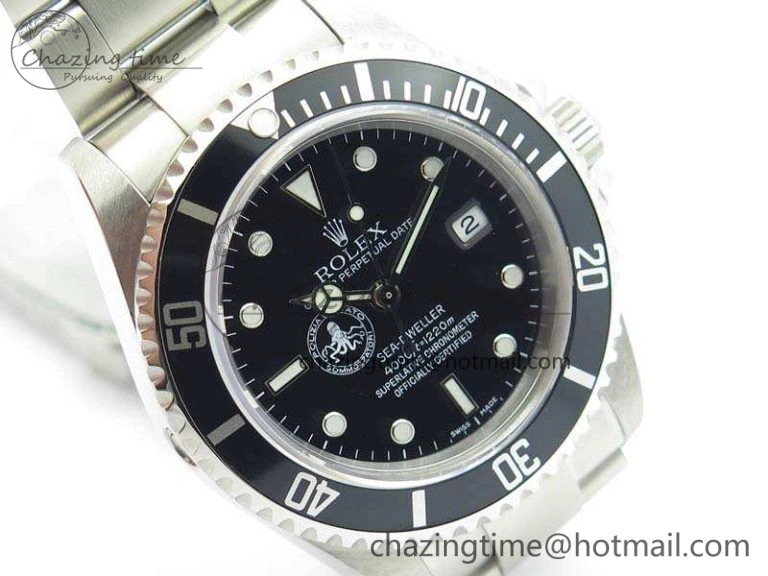 Sea-Dweller 16600 Polizia Di Stato BP Maker Best Edition On SS Bracelet A2836