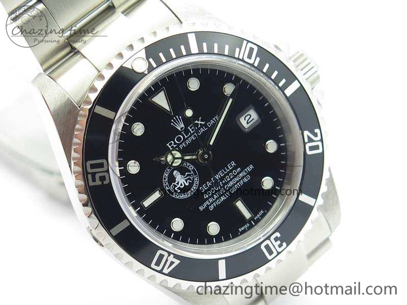 Sea-Dweller 16600 Polizia Di Stato BP Maker Best Edition On SS Bracelet A2836