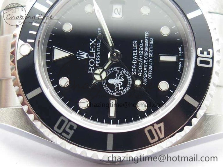 Sea-Dweller 16600 Polizia Di Stato BP Maker Best Edition On SS Bracelet A2836