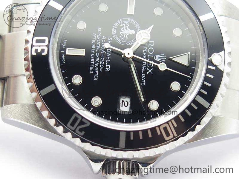 Sea-Dweller 16600 Polizia Di Stato BP Maker Best Edition On SS Bracelet A2836