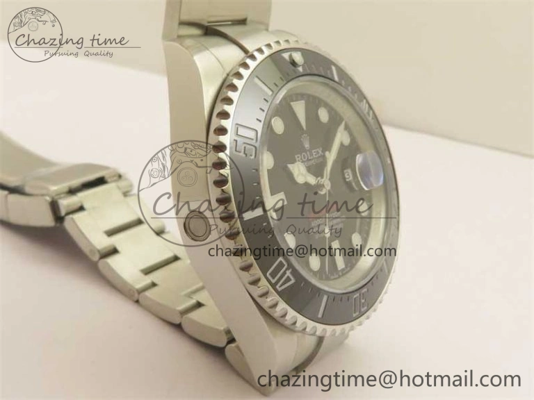 Sea-Dweller 2017 Baselworld 126600 3EF 1:1 Best Edition Black Dial on SS Bracelet A3235 Clone