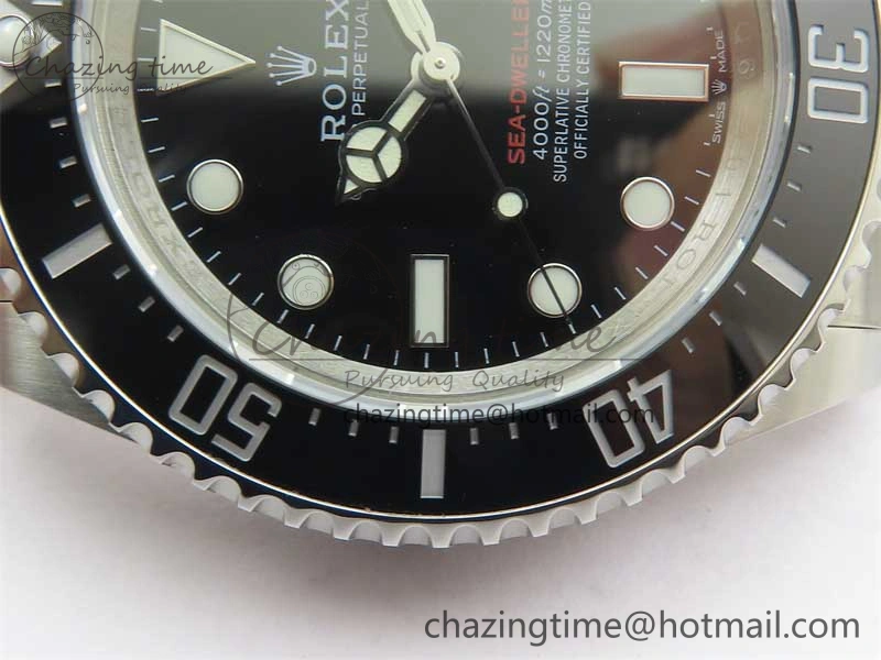 Sea-Dweller 2017 Baselworld 126600 3EF 1:1 Best Edition Black Dial on SS Bracelet A3235 Clone