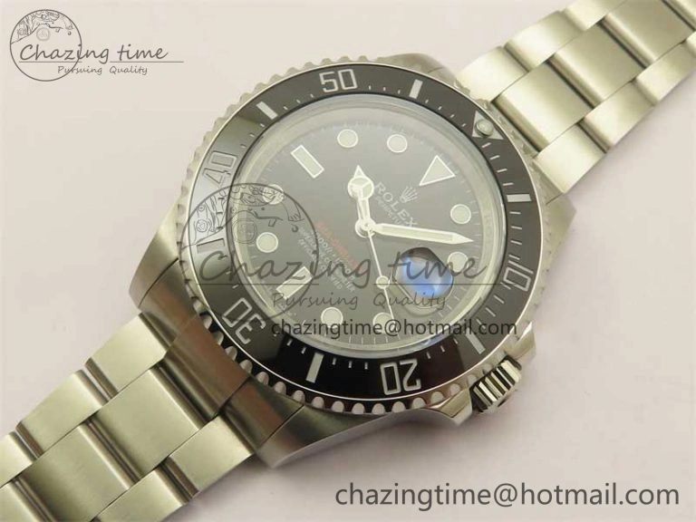 Sea-Dweller 2017 Baselworld 126600 3EF 1:1 Best Edition Black Dial on SS Bracelet A3235 Clone