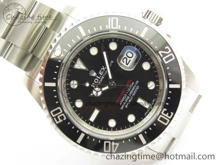 Sea-Dweller 2017 Baselworld 126600 ARF 1:1 Best Edition 904L SS Case and Bracelet A2824 V3