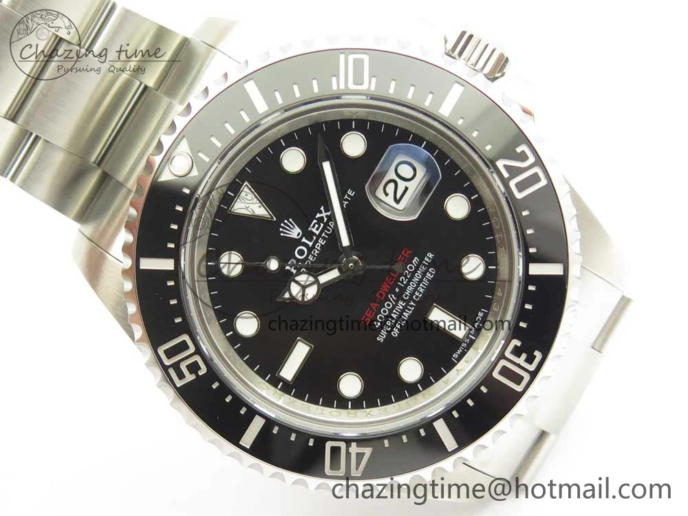 Sea-Dweller 2017 Baselworld 126600 ARF 1:1 Best Edition 904L SS Case and Bracelet A2824 V3