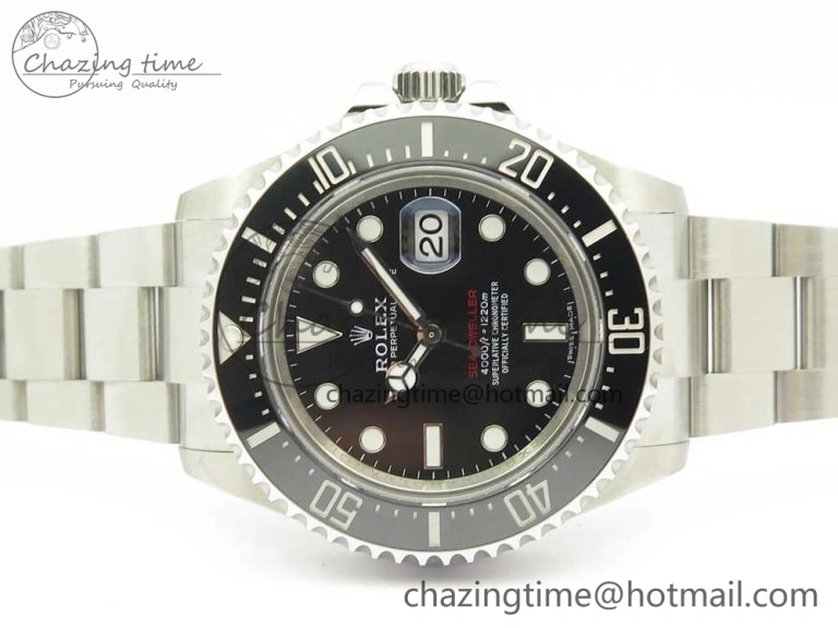 Sea-Dweller 2017 Baselworld 126600 ARF 1:1 Best Edition 904L SS Case and Bracelet A2824 V3
