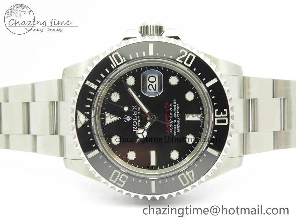Sea-Dweller 2017 Baselworld 126600 ARF 1:1 Best Edition 904L SS Case and Bracelet A2824 V3