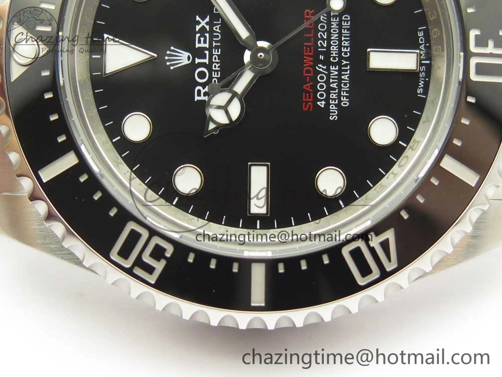 Sea-Dweller 2017 Baselworld 126600 ARF 1:1 Best Edition 904L SS Case and Bracelet A2824 V3
