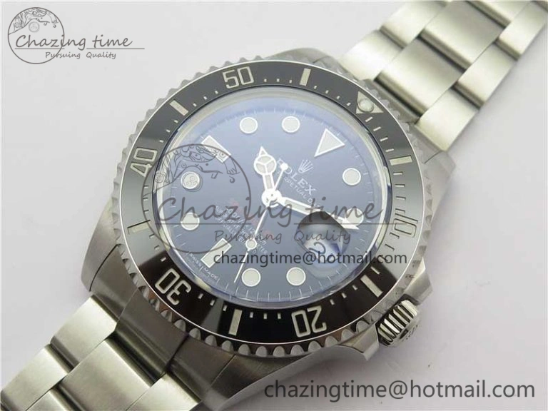 Sea-Dweller 2017 Baselworld 126600 Noob 1:1 Best Edition 904L Steel Black Dial on SS Bracelet A2836 V10