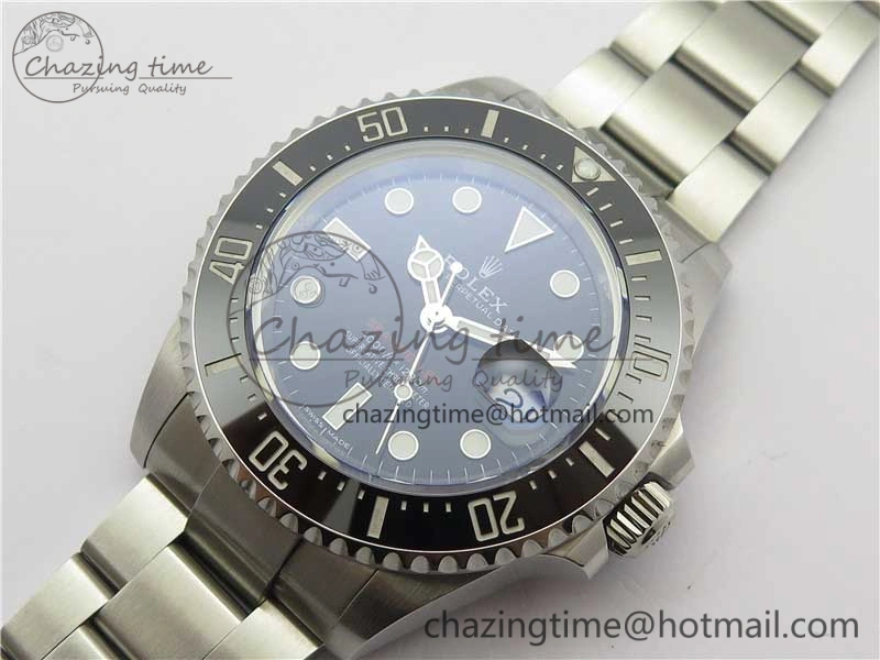 Sea-Dweller 2017 Baselworld 126600 Noob 1:1 Best Edition 904L Steel Black Dial on SS Bracelet A2836 V10