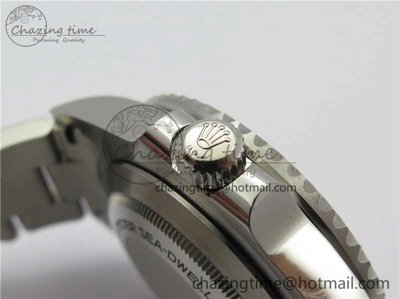 Sea-Dweller 2017 Baselworld 126600 Noob 1:1 Best Edition 904L Steel Black Dial on SS Bracelet A3235 Clone V10