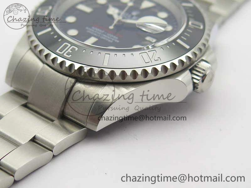 Sea-Dweller 2017 Baselworld 126600 Noob 1:1 Best Edition Black Dial On SS Bracelet A2824