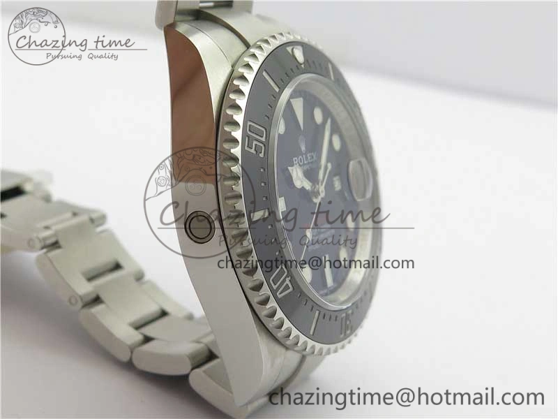 Sea-Dweller 2017 Baselworld 126600 Noob 1:1 Best Edition Black Dial on SS Bracelet A2836 V8