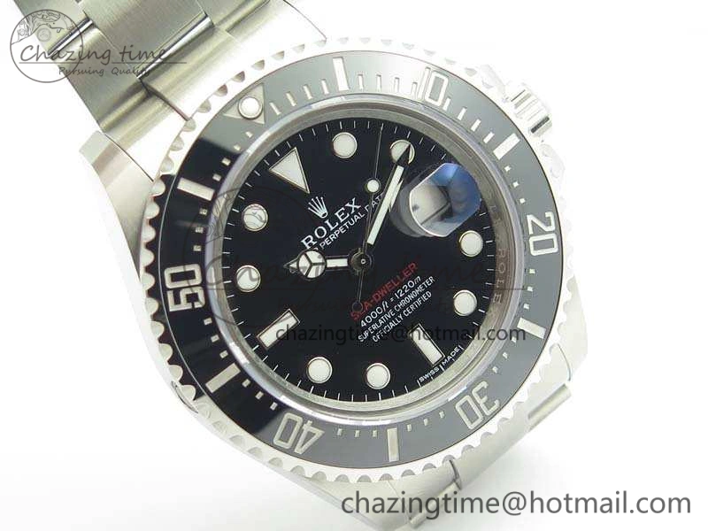 Sea-Dweller 2017 Baselworld 126600 VRF 1:1 Best Edition Black Dial On SS Bracelet A2836