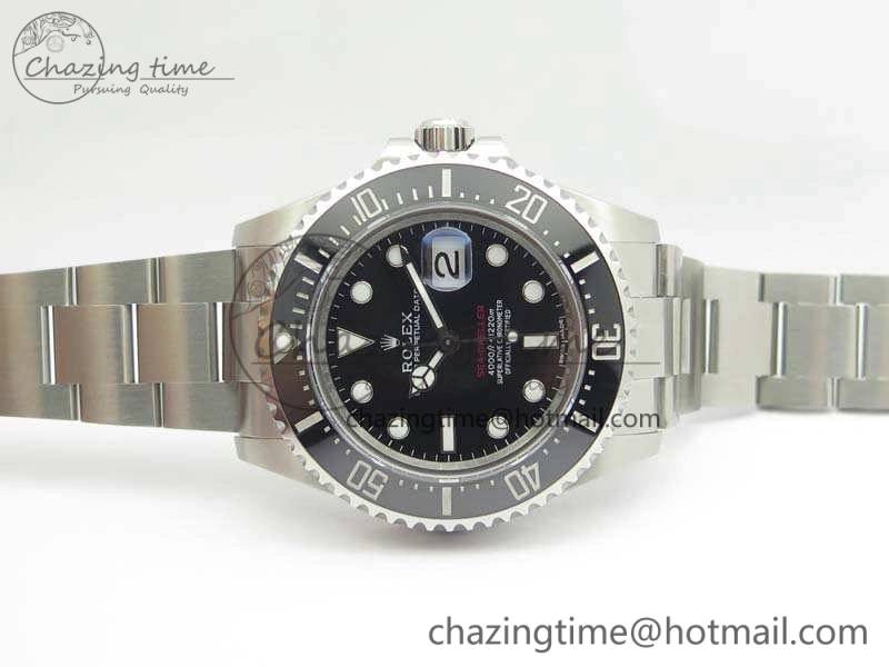 Sea-Dweller 2017 Baselworld 126600 VRF 1:1 Best Edition Black Dial On SS Bracelet A2836