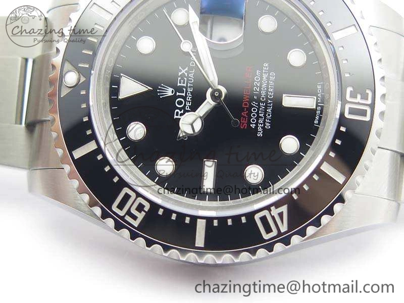 Sea-Dweller 2017 Baselworld 126600 VRF 1:1 Best Edition Black Dial On SS Bracelet A2836