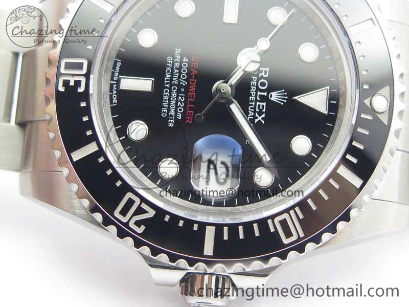 Sea-Dweller 2017 Baselworld 126600 VRF 1:1 Best Edition Black Dial On SS Bracelet A2836
