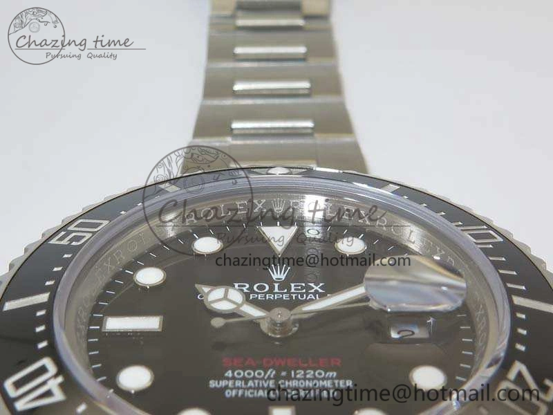 Sea-Dweller 2017 Baselworld 126600 VRF 1:1 Best Edition Black Dial On SS Bracelet A2836
