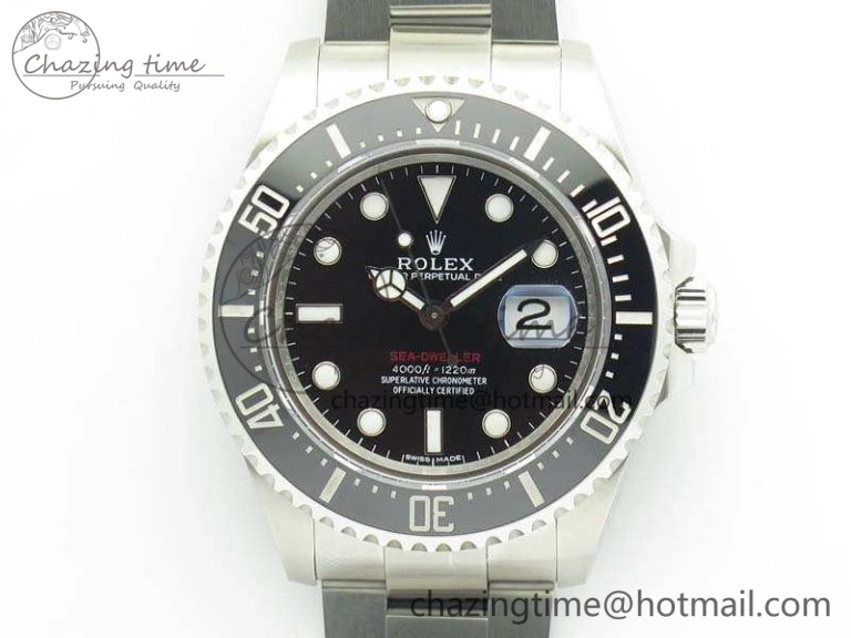 Sea-Dweller 2017 Baselworld 126600 VRF 1:1 Best Edition Black Dial On SS Bracelet A2836