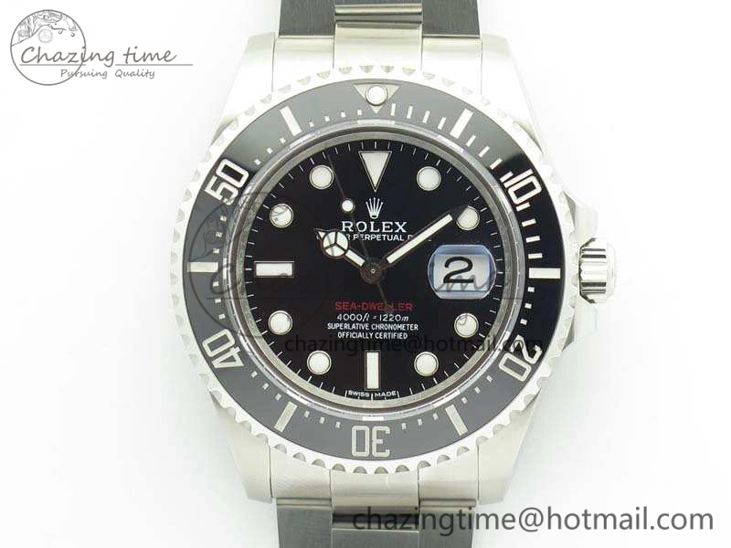 Sea-Dweller 2017 Baselworld 126600 VRF 1:1 Best Edition Black Dial On SS Bracelet A2836
