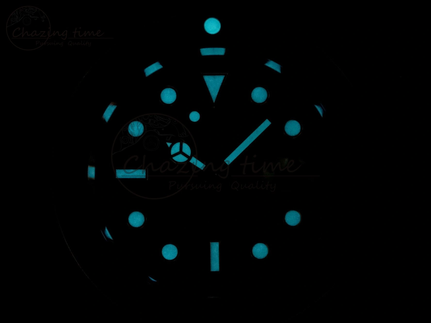 Sea Dweller 43mm Carbon DIWF Best Edition Black Dial YG Bezel on Black Nylon Strap A2824