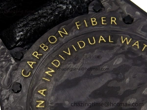 Sea Dweller 43mm Carbon DIWF Best Edition Black Dial YG Bezel on Black Nylon Strap A2824