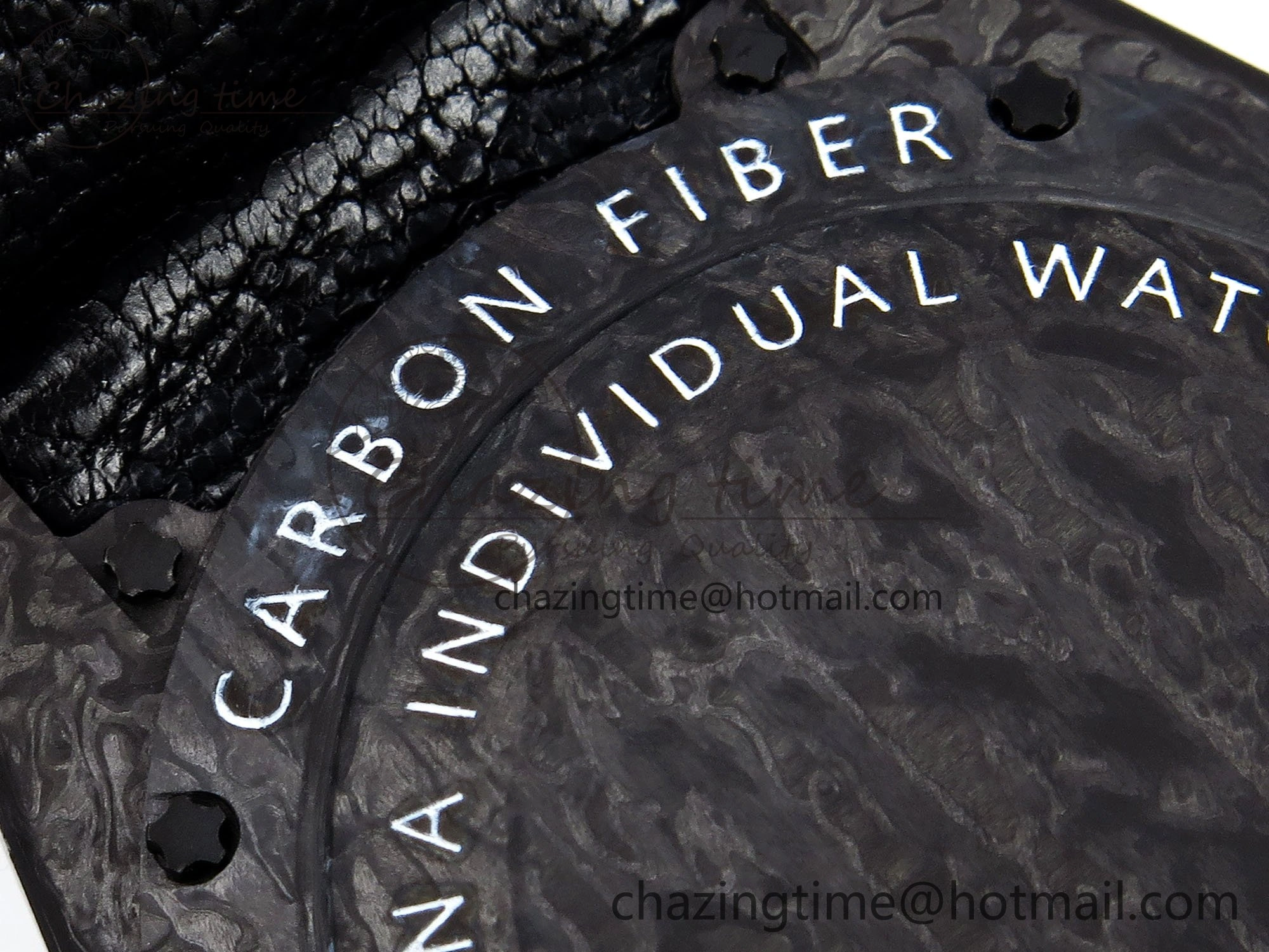 Sea Dweller 43mm Carbon DIWF Best Edition Graffiti Dial on Black Nylon Strap A2824