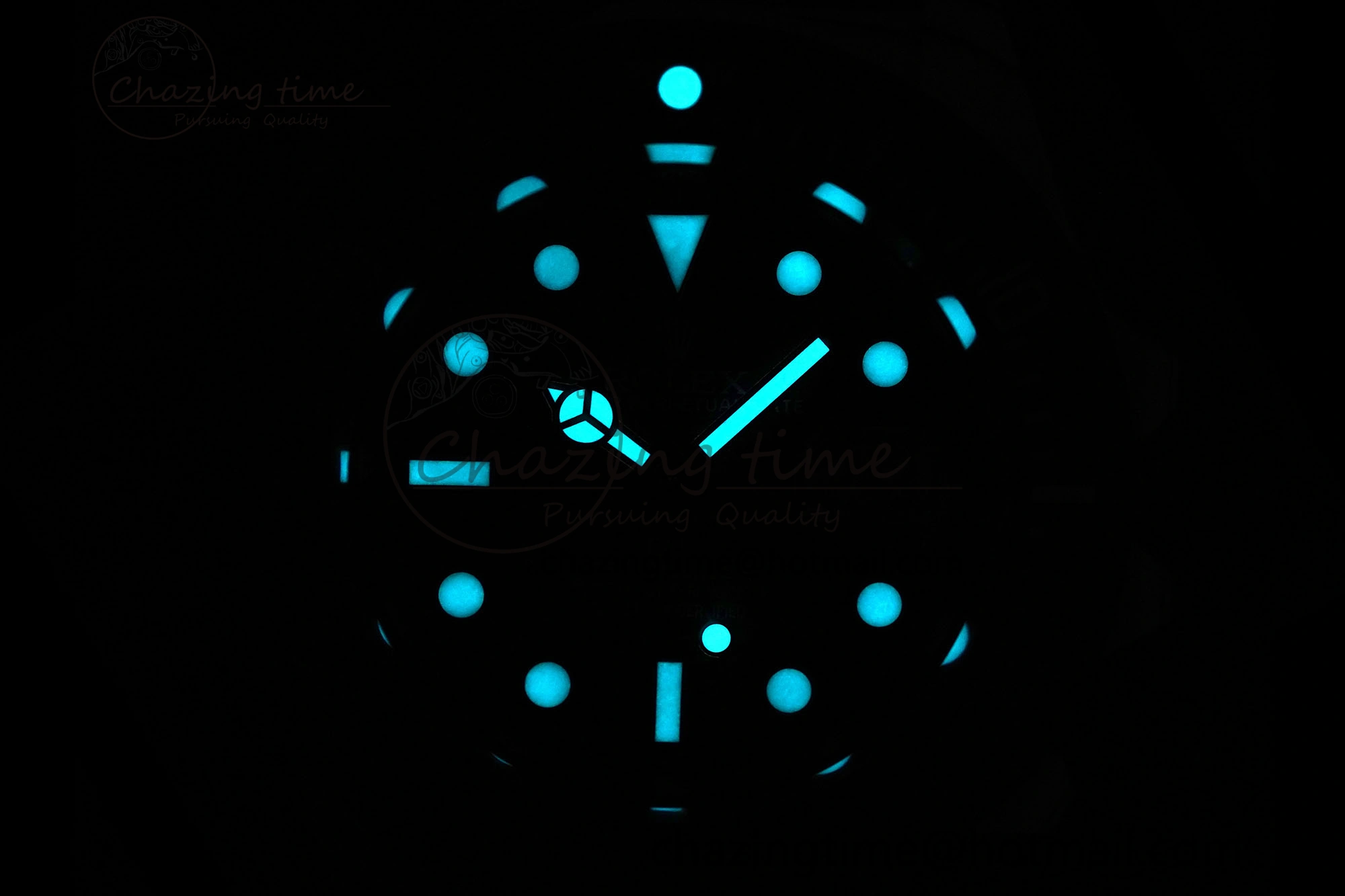 Sea Dweller 43mm ‘IRBIS’ DIWF Best Edition Carbon Dial on Black Nylon Strap A2824