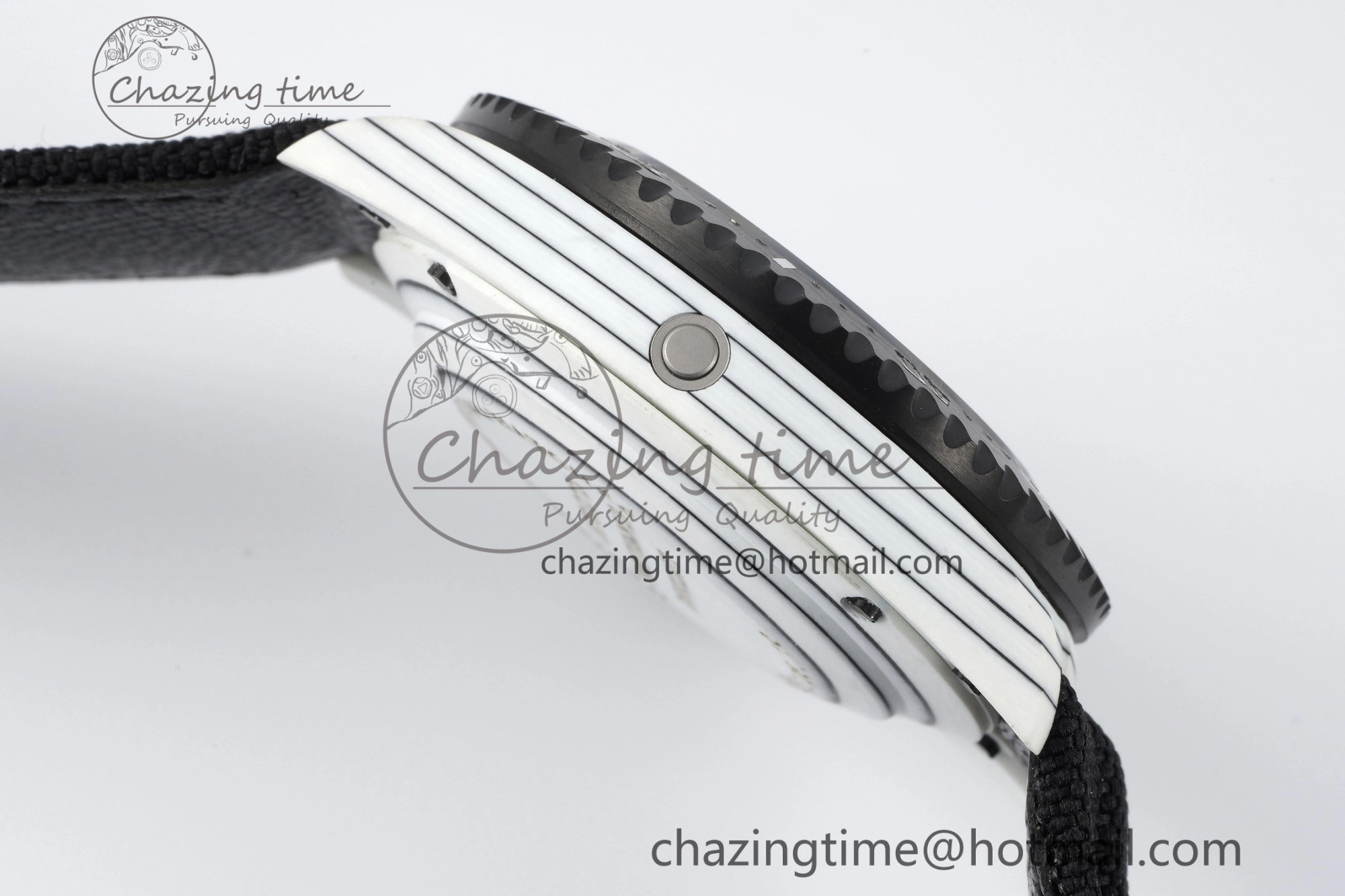 Sea Dweller 43mm ‘IRBIS’ DIWF Best Edition Carbon Dial on Black Nylon Strap A2824