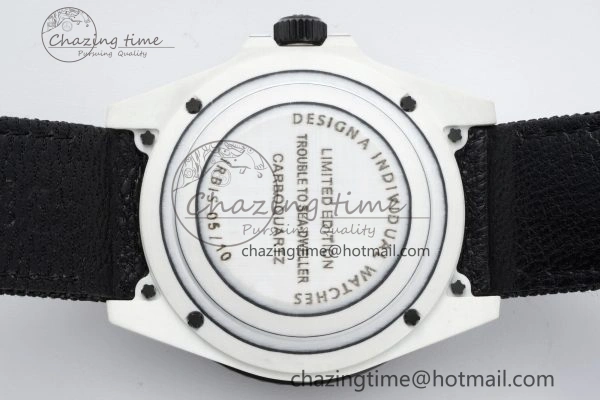 Sea Dweller 43mm ‘IRBIS’ DIWF Best Edition Carbon Dial on Black Nylon Strap A2824