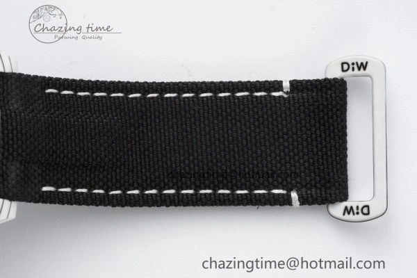 Sea Dweller 43mm ‘IRBIS’ DIWF Best Edition Carbon Dial on Black Nylon Strap A2824