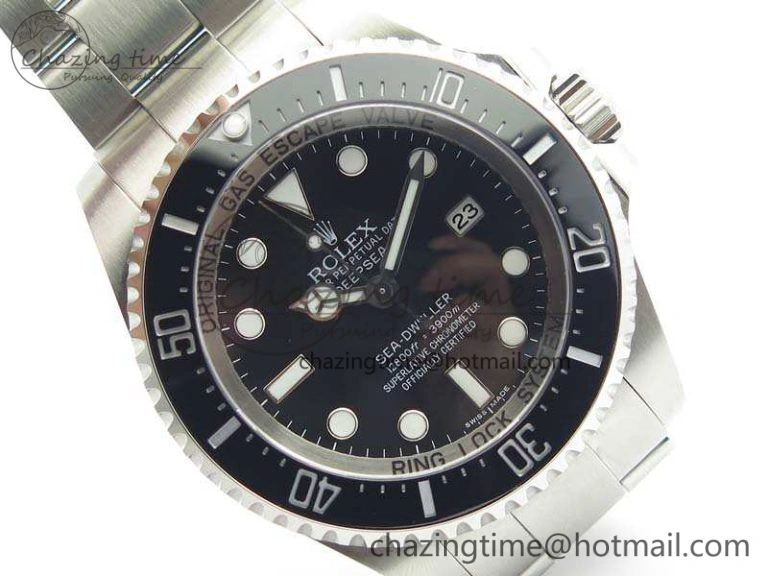 Sea-Dweller DEEPSEA 116660 BP Maker 1:1 Best Edition Black Dial On SS Bracelet SA3135 V2