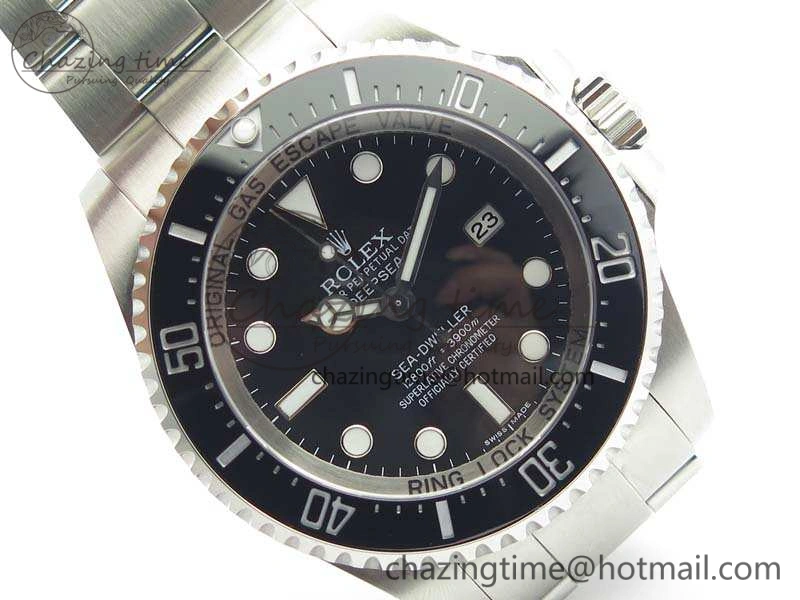 Sea-Dweller DEEPSEA 116660 BP Maker 1:1 Best Edition Black Dial On SS Bracelet SA3135 V2