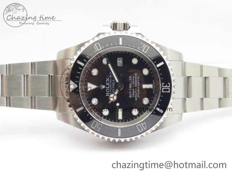 Sea-Dweller DEEPSEA 116660 BP Maker 1:1 Best Edition Black Dial On SS Bracelet SA3135 V2