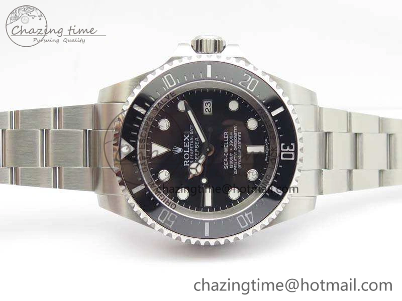 Sea-Dweller DEEPSEA 116660 BP Maker 1:1 Best Edition Black Dial On SS Bracelet SA3135 V2