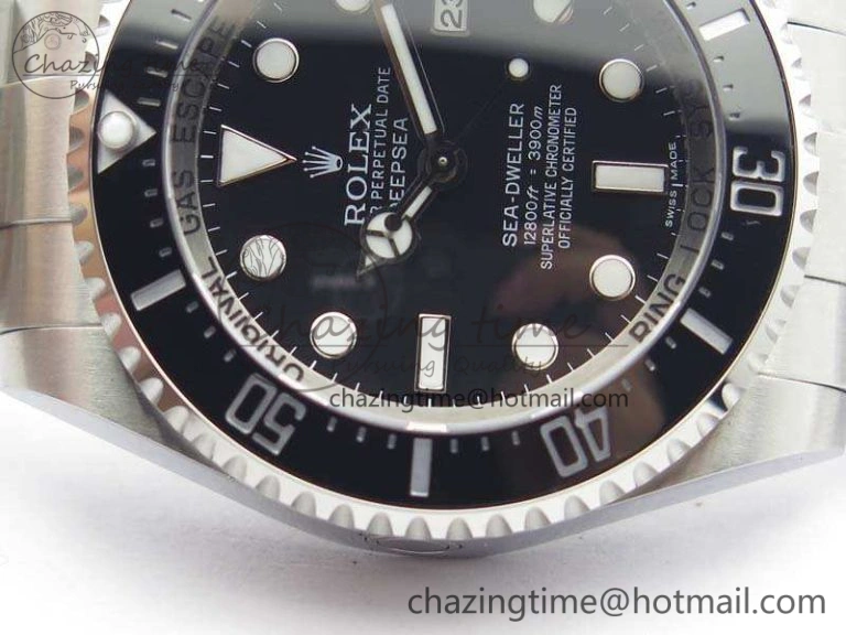 Sea-Dweller DEEPSEA 116660 BP Maker 1:1 Best Edition Black Dial On SS Bracelet SA3135 V2