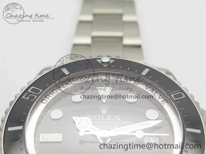 Sea-Dweller DEEPSEA 116660 BP Maker 1:1 Best Edition Black Dial On SS Bracelet SA3135 V2